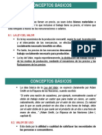 Conceptos basicos  ECONOMIA