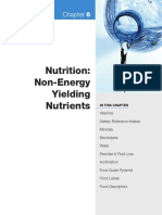 NCSF Chapter 8 Nutrition-Non Energy Nutients