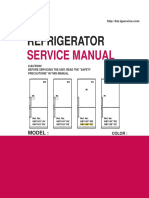 LG GB7138 and GB7143 Refrigerator Service Manual