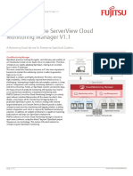 Fujitsu Software Serverview Cloud Monitoring Manager V1.1: Datasheet