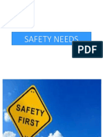 Safety Needs (AP)