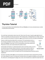 Thyristor Tutorial