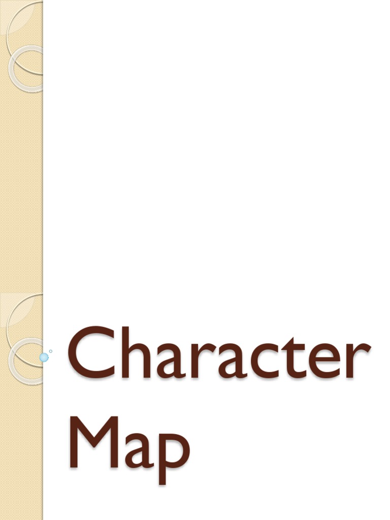 Character Map | PDF
