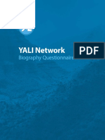 Yali Biography Questionnaire