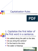 Capitalization Rules Summary