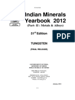 Indian Minerals Yearbook 2012: (Part-II: Metals & Alloys) 51 Edition