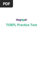 Free TOEFLPractice Test