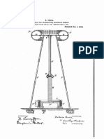 N. Tesla. 1,119,732. Patented Dec. 1, 1914.: Apparatus Fortransmittingelectrical Energy