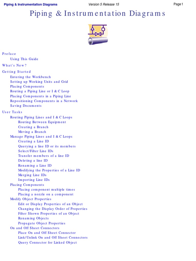 Piping & Instrumentation Diagrams PDF | PDF | Instrumentation | Tab (Gui)