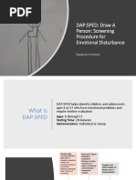 DAP:SPED: Draw A Person: Screening Procedure For Emotional Disturbance