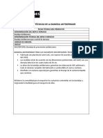 Fichas Técnicas de Bandeja Antiderrame