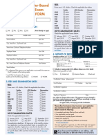 Computer-Based Testing Exam Order Form: 1. Asq Membership Number 2. Name/Address Information