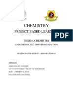 Chemistry: Project Based Learning