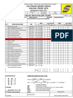 Nilai Statika Dan Probabilitas TPJJ 6a