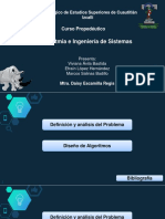 Algoritmia e Ingenieria de Sistemas - Propedéutico