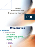 Maintenance and Engineering Organization