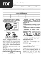 Prova Gêneros Textuais Aluno