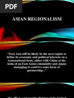 Asian Regionalism