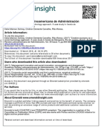 Academia Revista Latinoamericana de Administración: Article Information