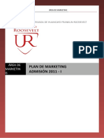 Plan de Marketing para La Universidad Franklin Roosevelt 2011