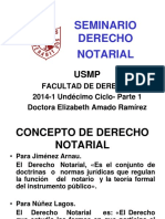Seminario Derecho Notarial Usmp 2014-1 Parte 1 