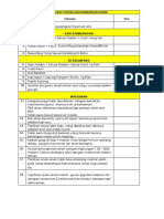 Checklist Keperluan Rombongan Murid