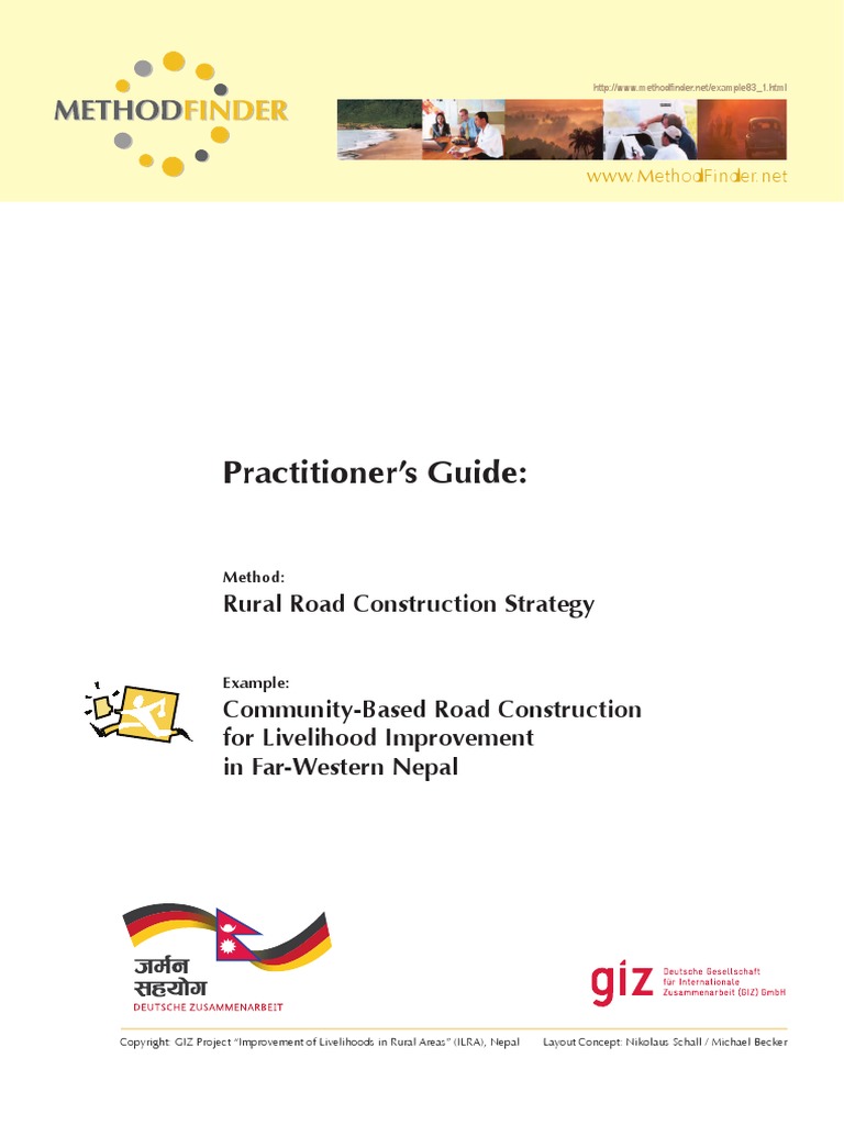 0083 - Rural Road Construction Strategy - Example 2 - Community Based ...