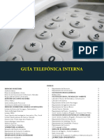 Guía Telefónica Interna UCA