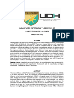 Articulo Cientifico de Capacitación y Competitividad Pymes