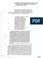 Checa Cremades - Análisis de Un Fragmento de La Soledad Segunda de Luis de Góngora