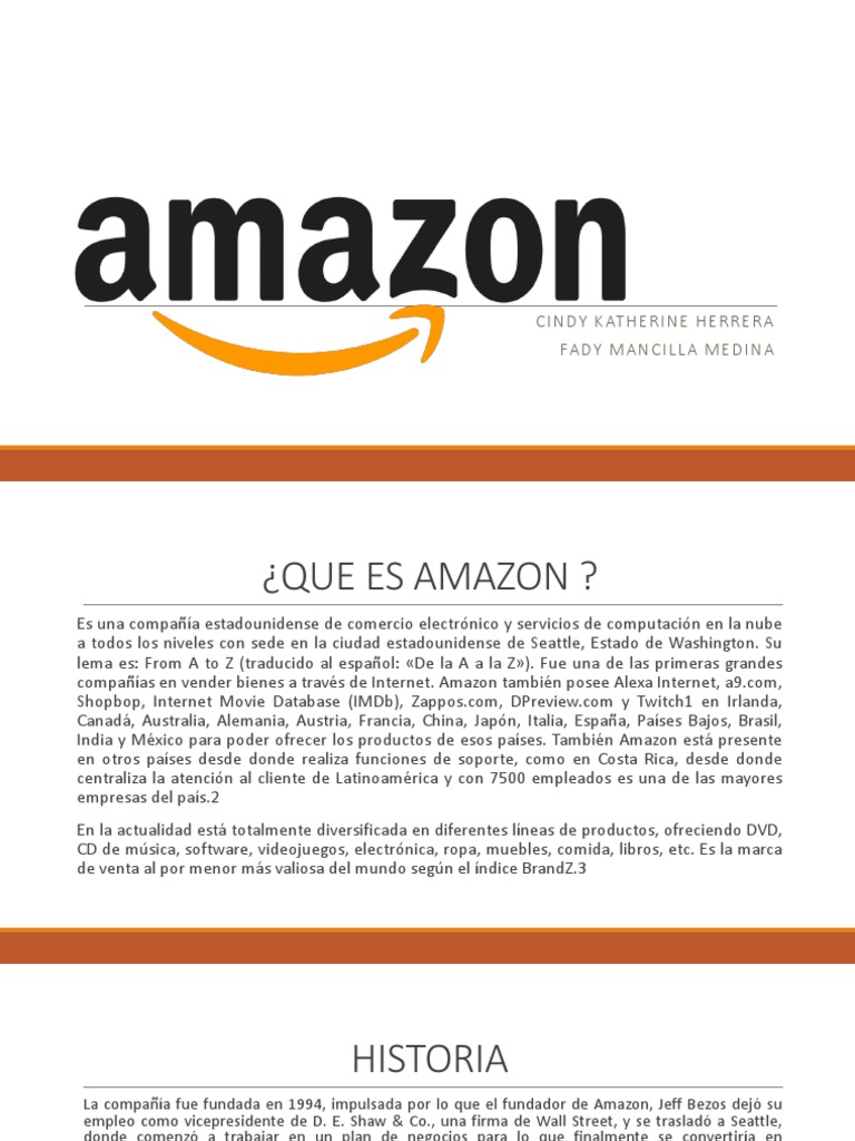 Historia y Estrategias de Amazon | PDF | Economias | Business