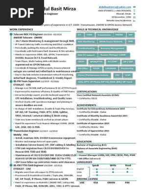 sample cv