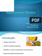 Aquecimento Ôhmico