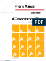 Fuso Canter 2013 PDF