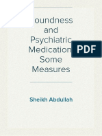 Soundness and Psychiatric Medication