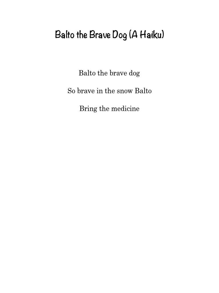 Balto PDF | PDF