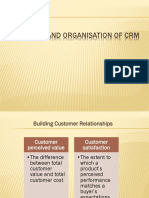 Strategy and Organisation of CRM