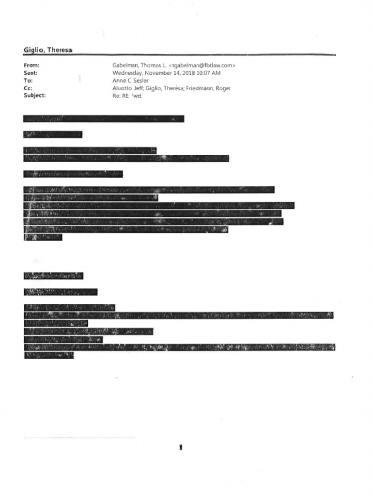 Redacted Emails On County's Deal With The Bengals | PDF