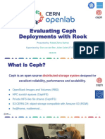 Evaluating Ceph Deployments With Rook