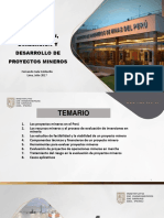 Formulación, Evaluación y Desarrollo de Proyectos Mineros Iimp