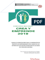 Manual Crea y Emprende 2019 PDF