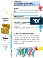 Clase Especial Prejuvenil La Decision de Viivir Por Fe