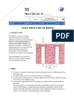 Chem Practical G8 Term IV 2018 Electrolysis of Brine (1) Valeria