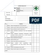 Daftar Tilik Alergi Makanan