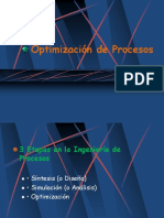 Optimización de Procesos