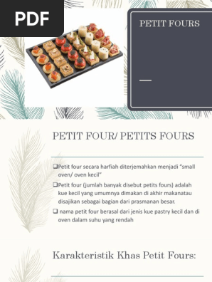 Petit Fours
