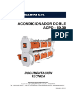 Manual Acondicionador Doble 60-30