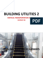 Lecture 1a BUILDING UTILITIES 2 Moving Electric Stairways