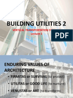 Lecture 1 BUILDING UTILITIES 2 Transportation Systems