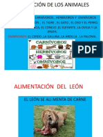 Alimentación de Los Animales